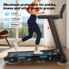 MERACH Foldable Treadmill T12B1 Incline Quiet Treadmills Double Deck Technology 4 Silicone Shock Cushion Heart Rate Monitoring - Thumbnail 6