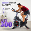 MERACH Exercise Bike S38 Indoor Cycling Magnetic Resistance Exclusive App 300lbs Capacity Comfortable Seat for Home&Weight Loss - Thumbnail 2