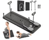 Pilates Board - Pilates Reformer Set, Multi-Purpose Foldable Pilates , 5 in 1 Pilates Sliding Board (Black) - Thumbnail 1