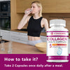 Collagen Complex - with Types I, II, III, V, X - for Healthy Hair, Bones, Cartilage, Skin & Nails - 120 Capsules - Thumbnail 5