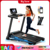 MERACH Foldable Treadmill T12B1 Incline Quiet Treadmills Double Deck Technology 4 Silicone Shock Cushion Heart Rate Monitoring - Thumbnail 1