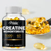 Creatine Monohydrate - Build Muscle, Improve Athletic Performance, Improve Energy Endurance and Promote Recovery - 120 Capsules - Thumbnail 6