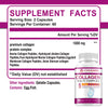 Collagen Complex - with Types I, II, III, V, X - for Healthy Hair, Bones, Cartilage, Skin & Nails - 120 Capsules - Thumbnail 2