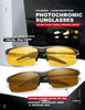 Top Anti-glare Day Night Vision Glasses For Driving Men Polarized Sunglasses Photochromic Driver Goggles Glasses zonnebril heren - Thumbnail 7