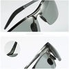 AOWEAR Aluminum Rimless Photochromic Sunglasses Men Polarized Day Night Driving Glasses Chameleon discolor Lens Eyeglass Gafas - Thumbnail 3