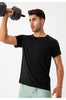 Men's Quick Dry Short Sleeve Sport Tops Gym Running Moisture Wicking Round Neck T-Shirt Training Sport Shirt Gym clothes - Thumbnail 25