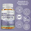 Magnesium Citrate - for Stress, Relaxation, Muscle Relaxation, to Support Muscle, Nerve, Joint and Heart Health, Metabolism