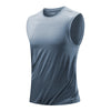 CHRLCK Men's Running Vest Quick Drying Gym Tank top Men Fitness Sleeveless Shirt Male Mesh Breathable Fitness Sports Vest - Thumbnail 26