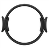 Pilates Ring Magic Circle Body Sport Exercise Fitness Strength Yoga Tool-Black - Thumbnail 4