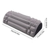 Yoga Roller Half Round EVA Foam Cylinder Massage Roller for Pilates Exercise Enhanced Home Workouts Diameter 5.5cm Length 24cm - Thumbnail 7