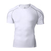 Summer Men Running T Shirt Sportswear Male Elastic T-shirt Gym Fitness Tops Tee Athletic Tights Sport Compression T Shirt Men - Thumbnail 13