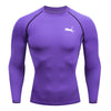 Men's Long Sleeves Fitness T-shirt Dry Fit Gym T-shirt Sportswear Spring And Autumn Outdoor Sports Running Tees Tops For Men - Thumbnail 15