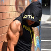 Men Tank Tops Gym Clothing Fitness Sleeveless hoodies Vests Cotton Singlets Men Joggers vest Bodybuilding casual Clothing - Thumbnail 11