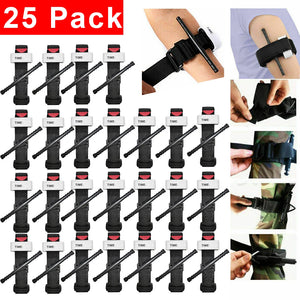 5/10/25 Pcs Emergency Tourniquet Outdoor Portable First Aid Quick Slow Release Tourniquets CAT Medical Tactical Equipment