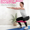 Resistance Bands for Working , Elastic Exercice Loop Bands,Yoga Starter Set of Stretch Bands for Booty Legs,Pilates Flexbands - Thumbnail 4