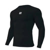2025 Compression T Shirt Men Summer Sportswear Running T-shirt Elastic Quick Dry Sport Tops Tee Athletic Gym Workout Shirts Men - Thumbnail 1
