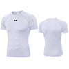Compression Running T-shirt Mens Summer Slim Fit Sportswear Elastic Quick Dry Sports Tops Tee Athletic Gym Workout Shirts Men - Thumbnail 5