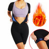 3-in-1 Zipper Body Shaping Sauna Suit For Women, Women's Sweatshirt, Running Fitness Sweat Absorption Sauna Suit - Thumbnail 7