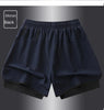 【 S-5XL 】2025 Sports Three Piece Pants Summer Popular Anti glare Double layered Sports Shorts for Men and Women Couples Ru - Thumbnail 24