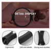 Pilates Ring Magic Circle Body Sport Exercise Fitness Strength Yoga Tool-Black - Thumbnail 2