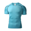 Summer Men Running T Shirt Sportswear Male Elastic T-shirt Gym Fitness Tops Tee Athletic Tights Sport Compression T Shirt Men - Thumbnail 10