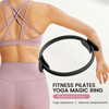 Pilates Ring Magic Circle Body Sport Exercise Fitness Strength Yoga Tool-Black - Thumbnail 7