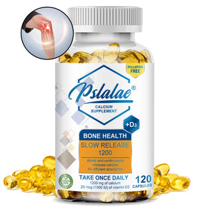 1200 Mg Calcium Citrate and Calcium Carbonate Blend with 1000 IU Vitamin D3, Bone Health Supplement for AdultsSupplements