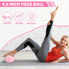18 women's fitness equipment accessories: Pilates balls, stretching straps, magic rings, yoga rings for fitness - Thumbnail 5