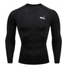 Men's Long Sleeves Fitness T-shirt Dry Fit Gym T-shirt Sportswear Spring And Autumn Outdoor Sports Running Tees Tops For Men - Thumbnail 3