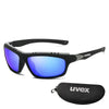 UVEX polarized sunglasses UV400 for men and women outdoor hunting, fishing, driving bicycles, sunglasses optional box - Thumbnail 14