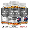 Alpha Lipoic Acid - Relaxes Nerves Pain, for Neurological Health, Supports Antioxidant Health and Sugar MetabolismSupplement - Thumbnail 7