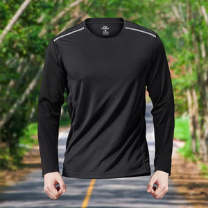 Fitness Clothes Men's Long sleeved T-shirt Autumn Winter Quick-Drying Clothes Training Sports T-Shirt Training y2k mens clothing