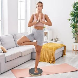 Twist Board For Exercise Balance Twist Board Wood Core Waist Twister Body Toning Abdominal Sculptor Portable Twisting Disc For