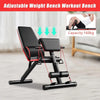 Adjustable Weight Bench Incline Decline Foldable Adjustable Dumbbell Weight Bench Full Body Workout Strength Training