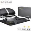 AOWEAR Aluminum Rimless Photochromic Sunglasses Men Polarized Day Night Driving Glasses Chameleon discolor Lens Eyeglass Gafas - Thumbnail 8