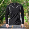 Fitness Clothes Men's Long sleeved T-shirt Autumn Winter Quick-Drying Clothes Training Sports T-Shirt Training y2k mens clothing - Thumbnail 8