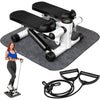 Mini Stepper Stair Stepper Max 120kg Pedal Stepper LED Display Twist Stepper Machine with Pull Rope Exercise Equipment - Thumbnail 2