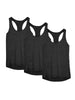 3 Pcs Women Sport tank Tops Loose Yoga Tops Quick Dry Workout Sport Tops For Women Fitness Sport Yoga Shirt - Thumbnail 6