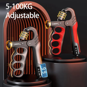 5-100kg Adjustable Grip Strength Device for Rehabilitation Training, Muscle Enhancement, Strength Training, Grip Strength Device