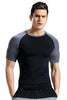 Brand New Men's T shirts High-elastic Breathable Quick-drying Men T-shirt Short-sleeved Tight Tops Tees For Male Fitness Clothes - Thumbnail 30
