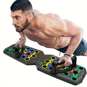Multifunctional Home Fitness Equipment - Ergonomic Push-Up Training Boards for Chest and Shoulder Strength