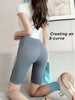 3PC Set Sports Wear Pockets High Waist Lifts Buttocks Lady Bubble Butt Yoga Pants Athletic Korea Jogging Scrunch Shorts - Thumbnail 12