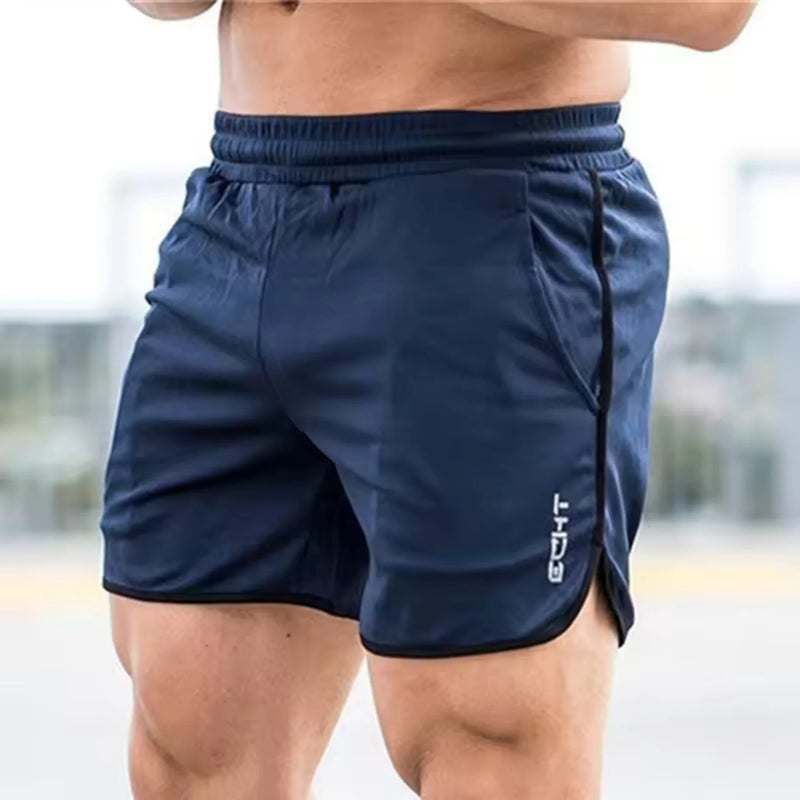 2024 NEW Summer Running Shorts Men Sports Jogging Fitness Shorts Quick Dry Mens Gym Men Shorts mesh gyms Shorts Men's sweatpants - Main Image