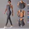 Women Bodysuits Tummy Control Butt Lifting Sports Shapewea Fitness Sports Bodysuit Yoga Suit Women's Gym PushUp Workout Clothes - Thumbnail 1