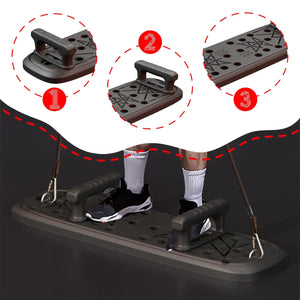 Push up Support Training Board Chest and Abdominal Muscle Exercise Ab Arm Building Foldable Workout Anti Slip Fitness Equipment